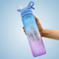 Plastic Spray Water Bottle