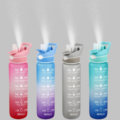 Plastic Spray Water Bottle